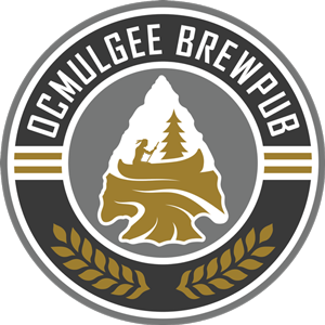Logo of Ocmulgee Brew Pub.